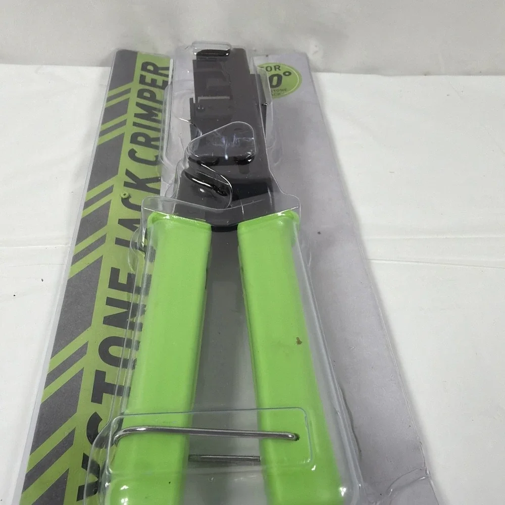 New - RJ45 Keystone Jack Crimping Punch Down Tool 90° EZ‎ Cat5e Cat6 Cat6A